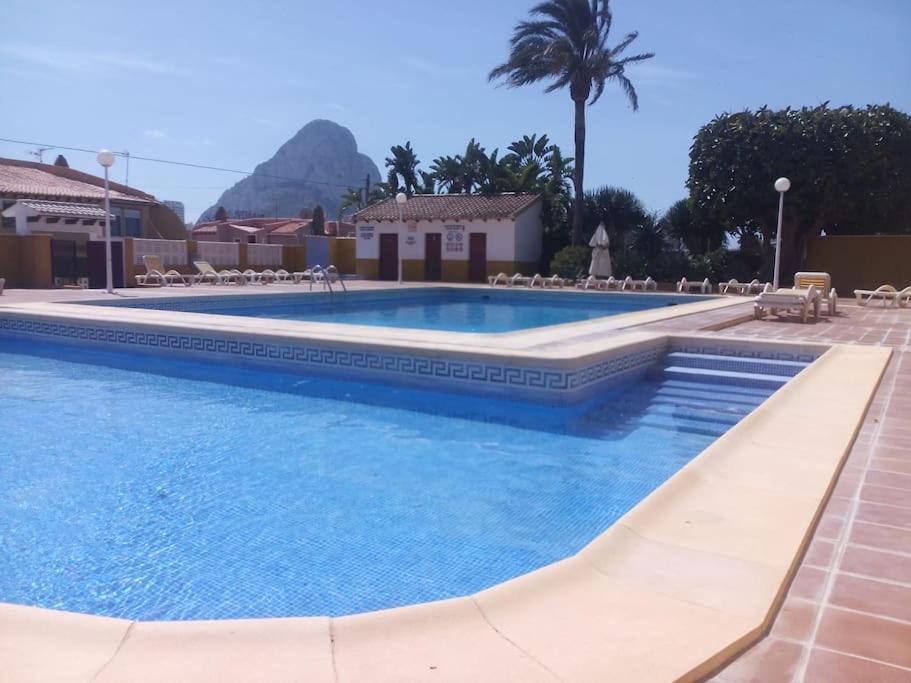 Bungalow In Calpe - Swimming Pool And Tennis Court Extérieur photo