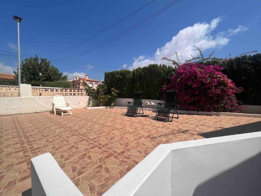 Bungalow In Calpe - Swimming Pool And Tennis Court Extérieur photo