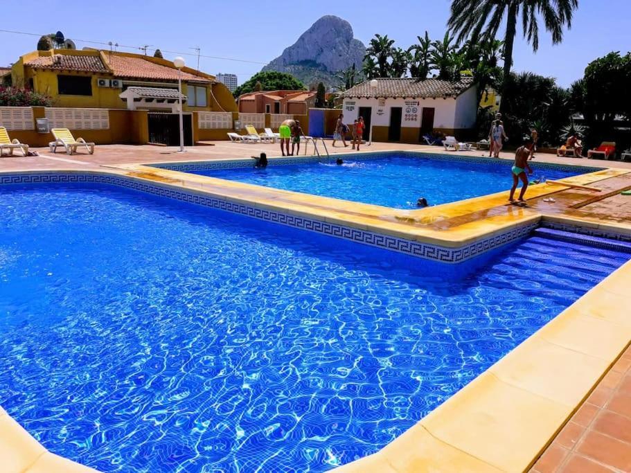 Bungalow In Calpe - Swimming Pool And Tennis Court Extérieur photo